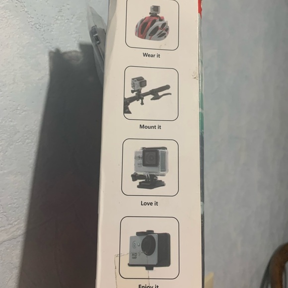 Waterproof Action Camera - Black - Picture 4 of 4